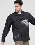 WILL K Flower Trucker Jacket