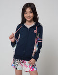 Nevada Sport Jacket Hoodie With Graffity Side Print
