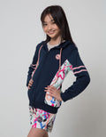 Nevada Sport Jacket Hoodie With Graffity Side Print