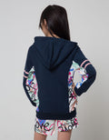 Nevada Sport Jacket Hoodie With Graffity Side Print