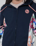 Nevada Sport Jacket Hoodie With Graffity Side Print