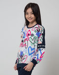 Nevada Sport Sweatshirt Full Print Grafitty Wording