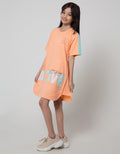 Nevada Sport Short Sleeve Midi Dress Print Active