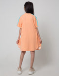 Nevada Sport Short Sleeve Midi Dress Print Active
