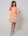 Nevada Sport Short Sleeve Midi Dress Print Active