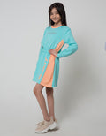 Nevada Sport Long Sleeve Midi Dress Cut N Sewn Prt Sportive