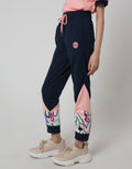 Nevada Sport Jogger Pants Knit With Grafitty Side Print