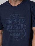 Cole Denim Industry Print Kaos Pria