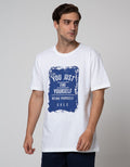 Cole Indigo Print Kaos Casual Pria
