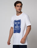 Cole Indigo Print Kaos Casual Pria