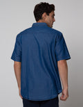 Cole Denim Sichk Kemeja Pria