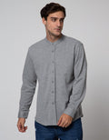 Cole Henley Pique Polo Lengan Panjang Pria