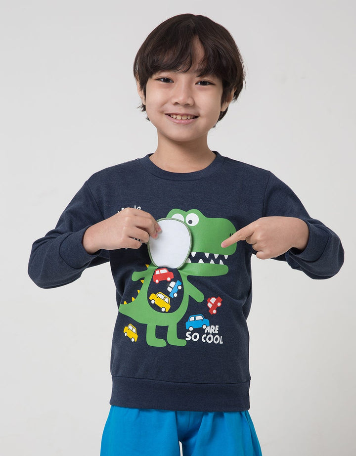 Little M Dino Aps Boys Sweater