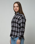Nevada Women Long Sleeve Flannel Check Shirt
