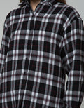 Nevada Women Long Sleeve Flannel Check Shirt