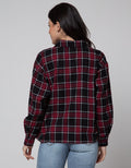 Nevada Boxy Flannel Check Short Sleeve Shirt