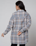 Nevada Kemeja Lengan Pendek Ovz Cotton Check Flanel