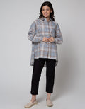 Nevada Kemeja Lengan Pendek Ovz Cotton Check Flanel