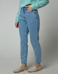 Nevada Denim Long Pants Mom Fit