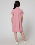 Nevada Sport Short Sleeve Midi Dress Zipper With Nsj Tape