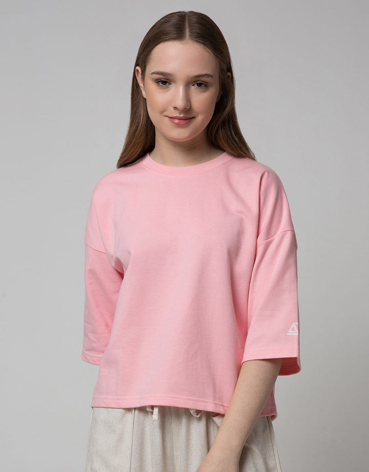 American Jeans Short Sleeve Women T-Shirt Boxy