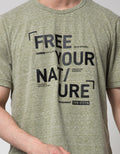 Watchout Jeans Men's T-Shirt Print Free