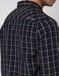 Watchout Jeans Plaid Long Sleeve Shirt