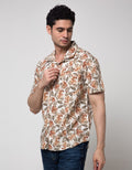 Watchout Casual Floral Bae Kemeja Pria