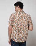 Watchout Casual Floral Bae Kemeja Pria