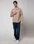 Watchout Casual Floral Bae Kemeja Pria
