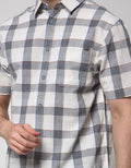 Watchout Casual Check Box Kemeja Pria
