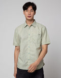 Watchout Casual Textured Kemeja Pria