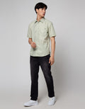 Watchout Casual Textured Kemeja Pria