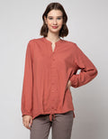 Triset Ladies Bottom Drawstring Blouses