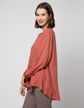 Triset Ladies Bottom Drawstring Blouses
