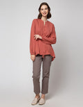 Triset Ladies Bottom Drawstring Blouses