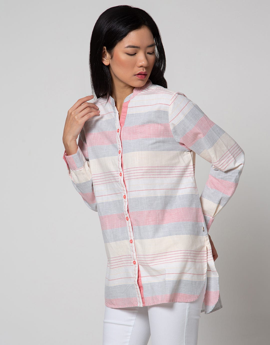 Triset Ladies Stippy Blouse Women