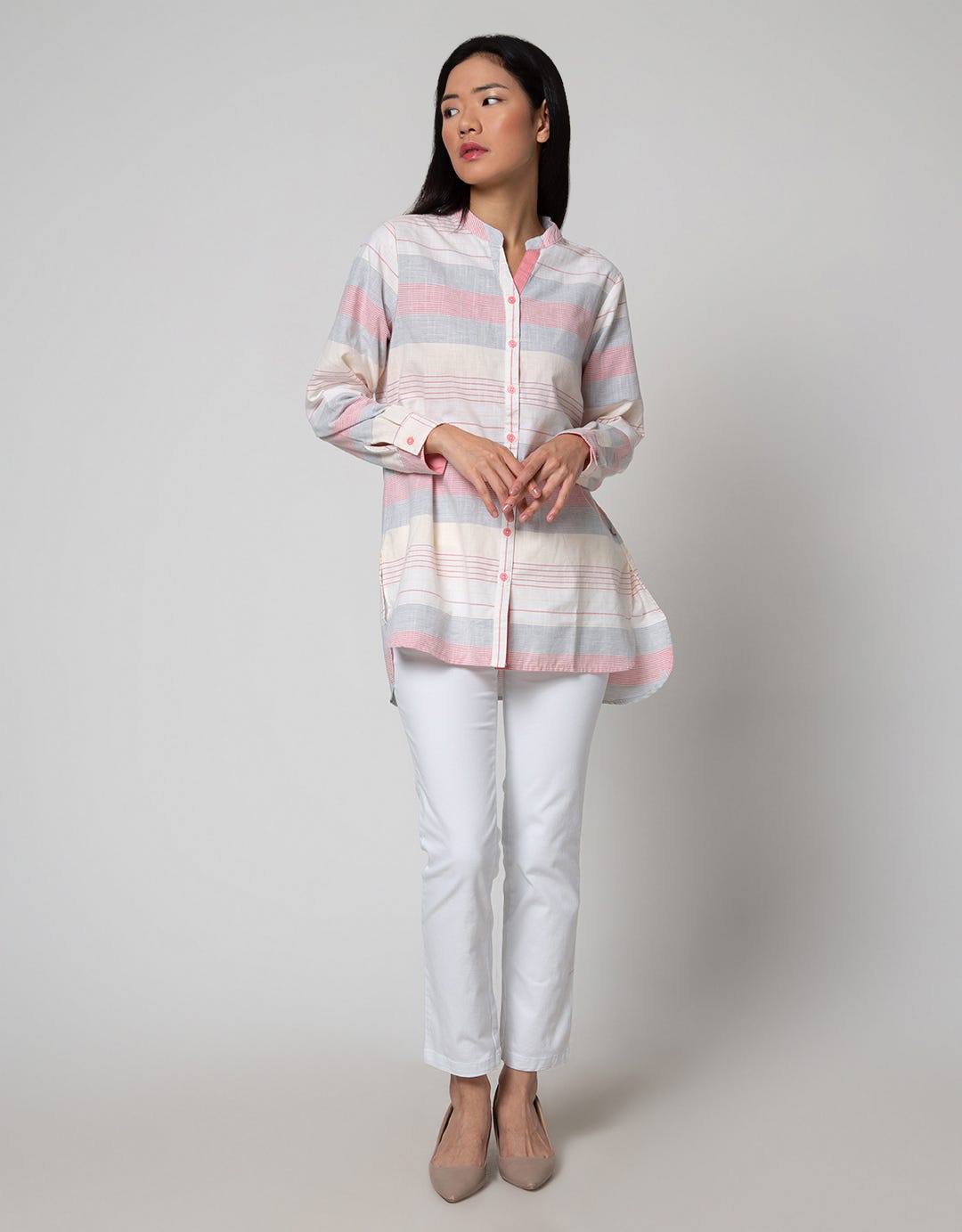 Triset Ladies Stippy Blouse Women