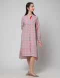 Triset Ladies Dress Print Cubes