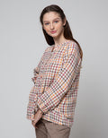Triset Ladies Blouses Print Cubes