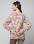 Triset Ladies Blouses Print Cubes