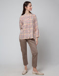 Triset Ladies Blouses Print Cubes
