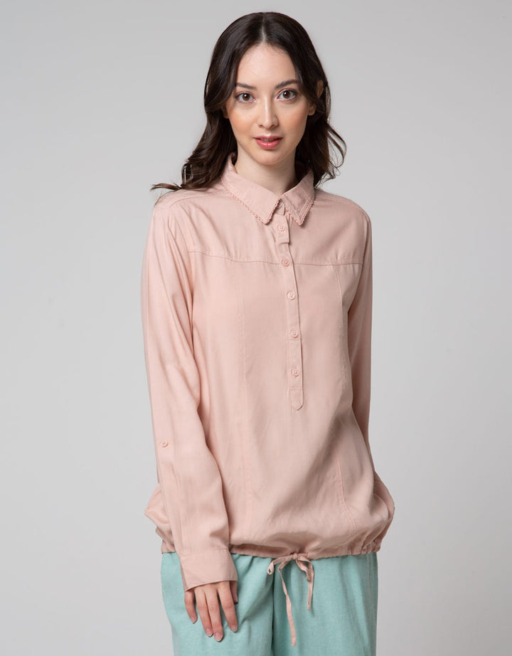 Triset Ladies Drawstring Bottom Blouse