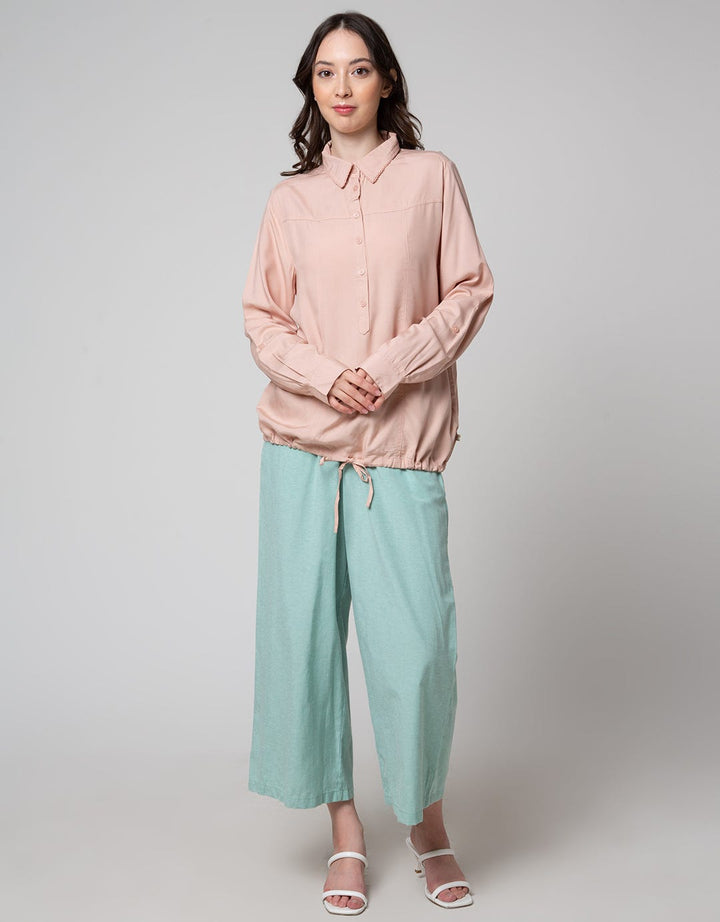 Triset Ladies Drawstring Bottom Blouse