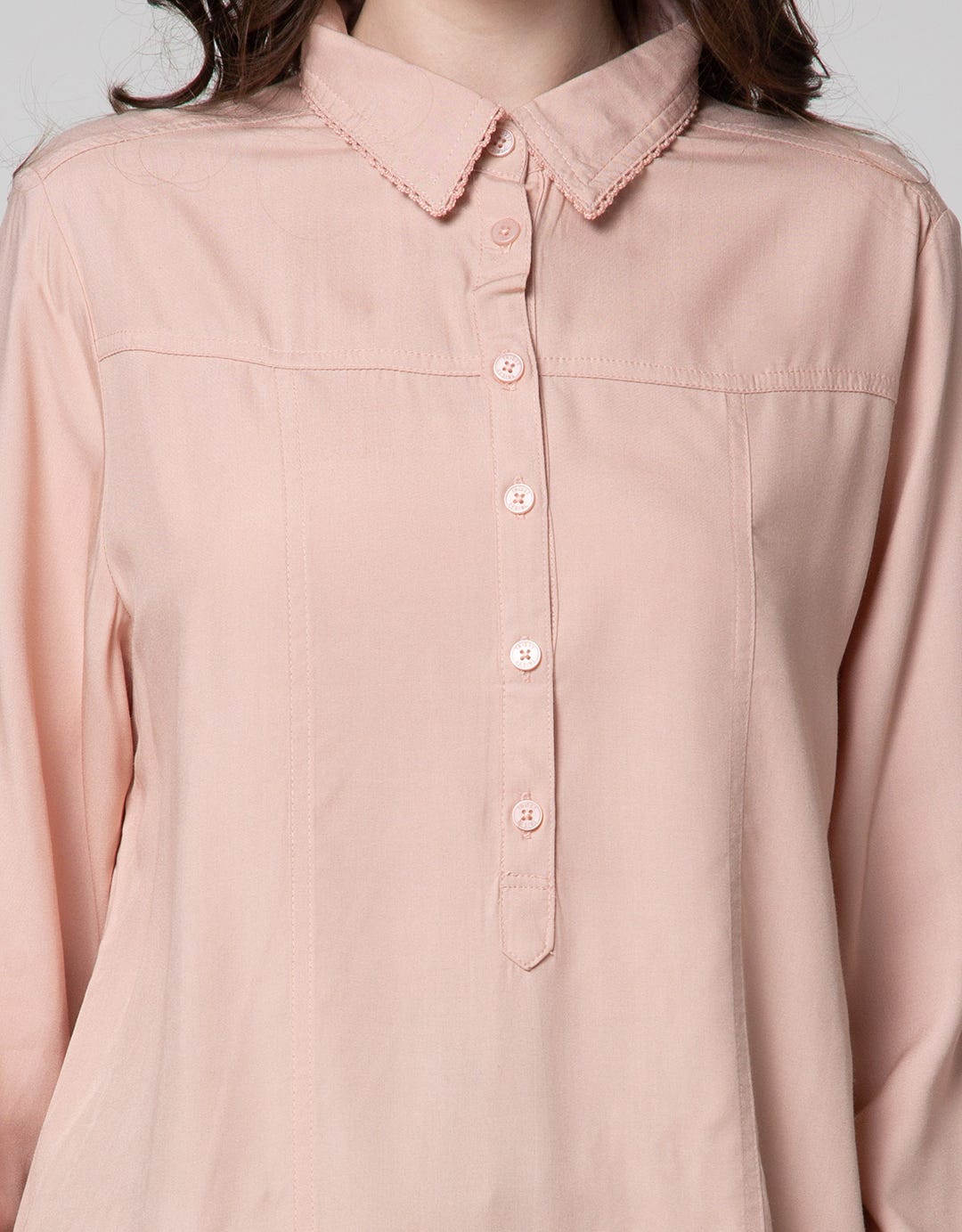 Triset Ladies Drawstring Bottom Blouse