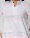 Triset Casual Color Stripe Blouses