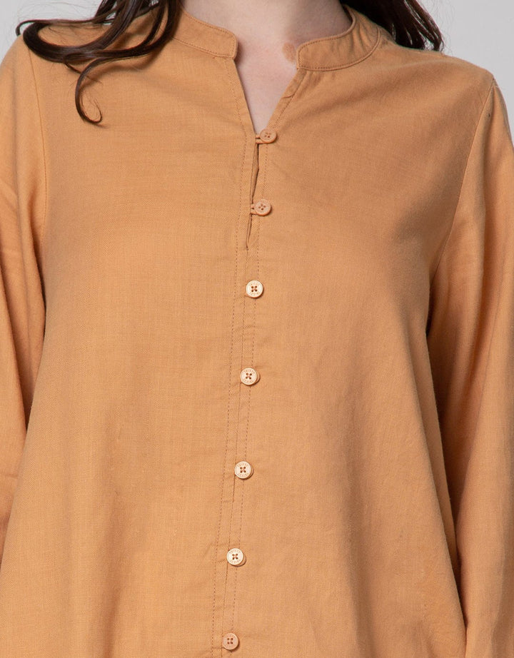 Triset Casual Drawstring Bottom Blouse
