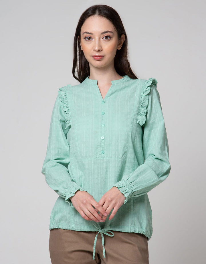 Triset Casual Ruffle Blouse