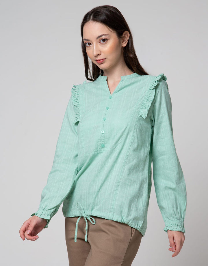Triset Casual Ruffle Blouse