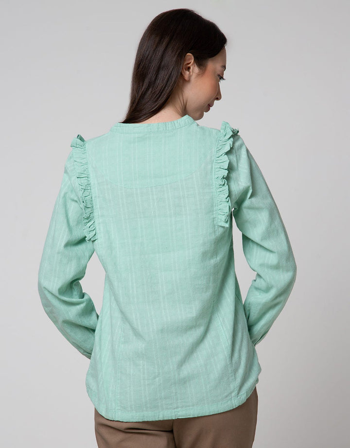 Triset Casual Ruffle Blouse
